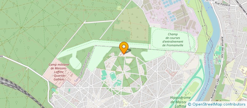 localisation de l'entreprise YACETIJU  MAISONS-LAFFITTE