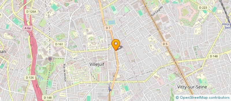 localisation de l'entreprise YACHA à VILLEJUIF