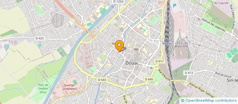 localisation de l'entreprise YACHAMSI à DOUAI
