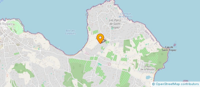 localisation de l'entreprise YACHING MAINTENANCE à SAINT TROPEZ
