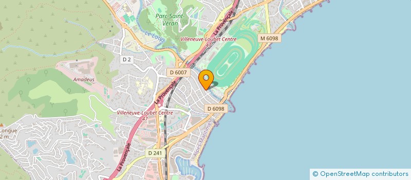 localisation de l'entreprise YACHT CHARTER à VILLENEUVE-LOUBET