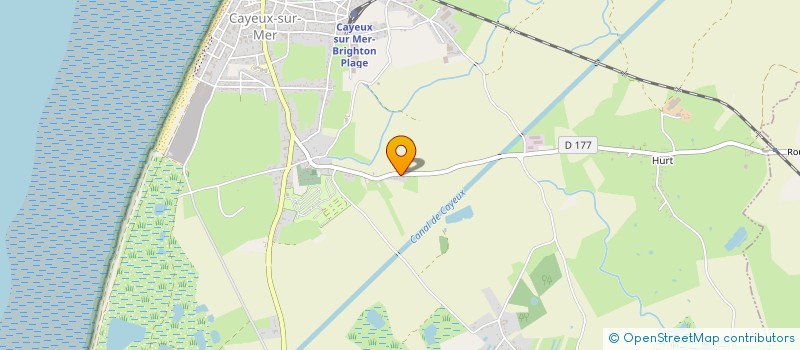 localisation de l'entreprise YACHT CLUB DE LA BAIE DE SOMME  CAYEUX-SUR-MER