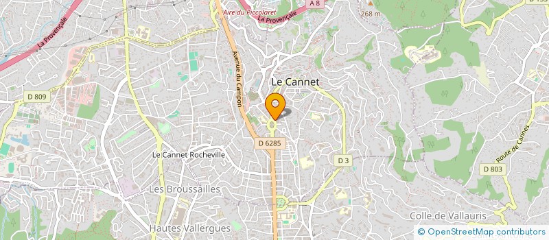 localisation de l'entreprise YACHT ENGINEERING SOLUTION à LE CANNET
