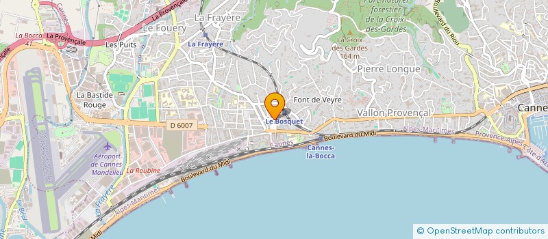 localisation de l'entreprise YACHT REFIT à CANNES
