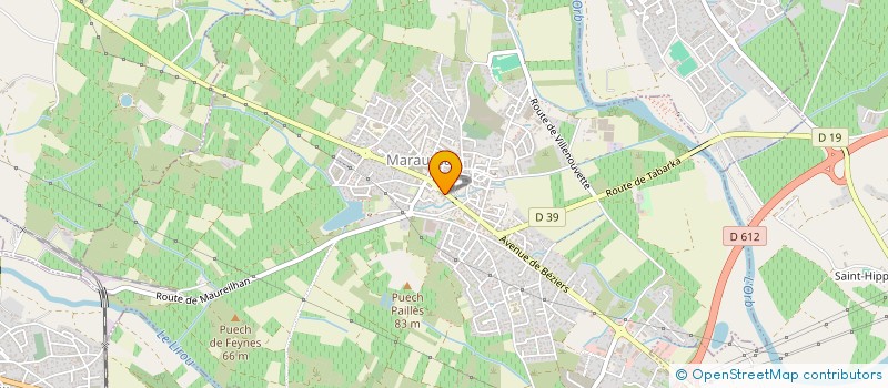 localisation de l'entreprise YACHTHAM  MARAUSSAN