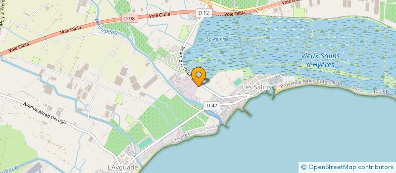 localisation de l'entreprise YACHTING 83 à HYERES