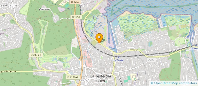localisation de l'entreprise YACHTING ARCACHON SERVICE à LA TESTE-DE-BUCH
