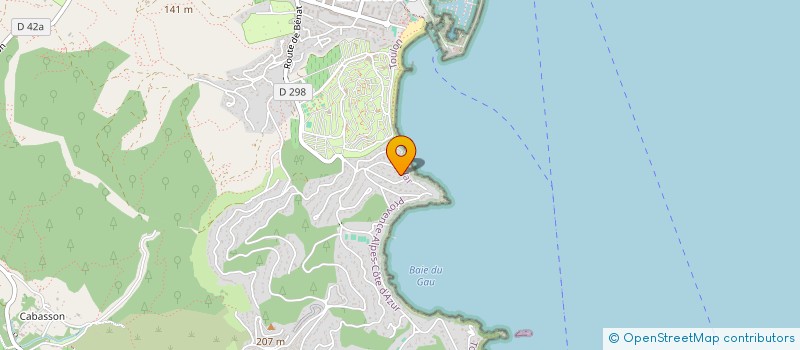 localisation de l'entreprise YACHTING CENTER  BORMES-LES-MIMOSAS