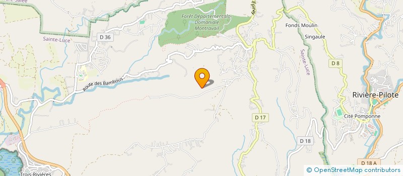 localisation de l'entreprise YACHTING FWI  SAINTE-LUCE