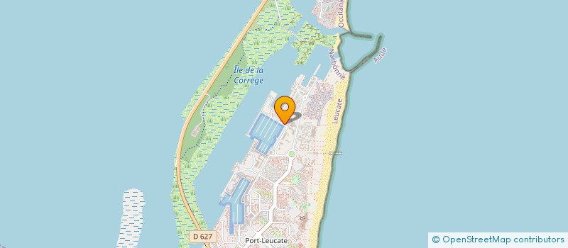 localisation de l'entreprise YACHTING MARINE SERVICES  LEUCATE