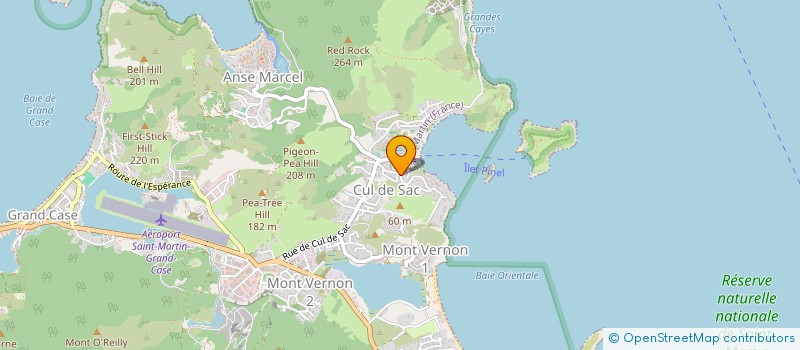 localisation de l'entreprise YACHTING PASSION CARAIBES  SAINT MARTIN