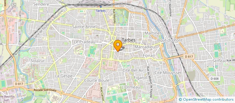 localisation de l'entreprise YACINE  TARBES