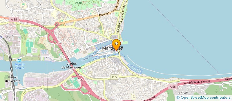 localisation de l'entreprise YACINE LAVAGE à MARTIGUES