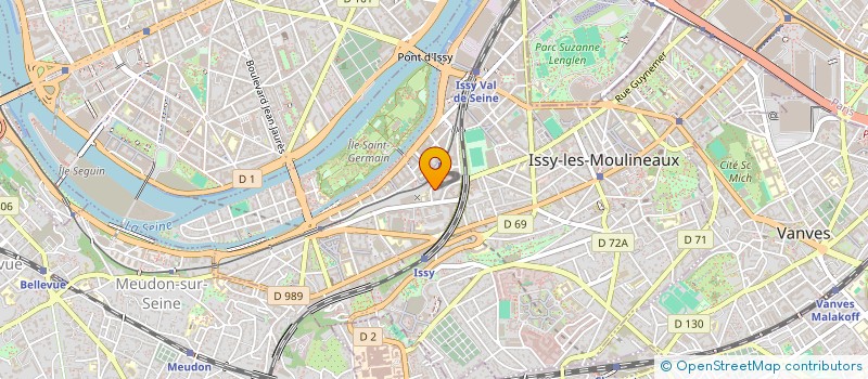 localisation de l'entreprise YACINE ONTIVEROS à ISSY-LES-MOULINEAUX