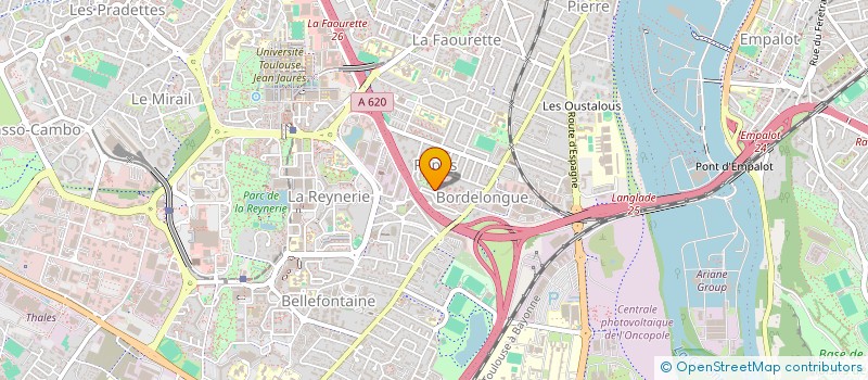 localisation de l'entreprise YACO IMMO à TOULOUSE