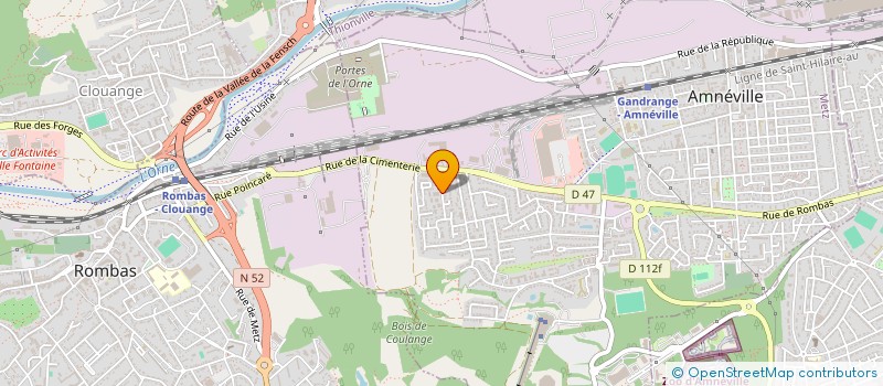 localisation de l'entreprise YACO IMMO  AMNEVILLE