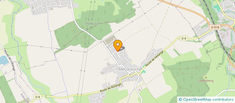 localisation de l'entreprise YACO NICO  METZERESCHE