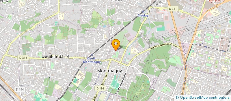 localisation de l'entreprise YAD  MONTMAGNY