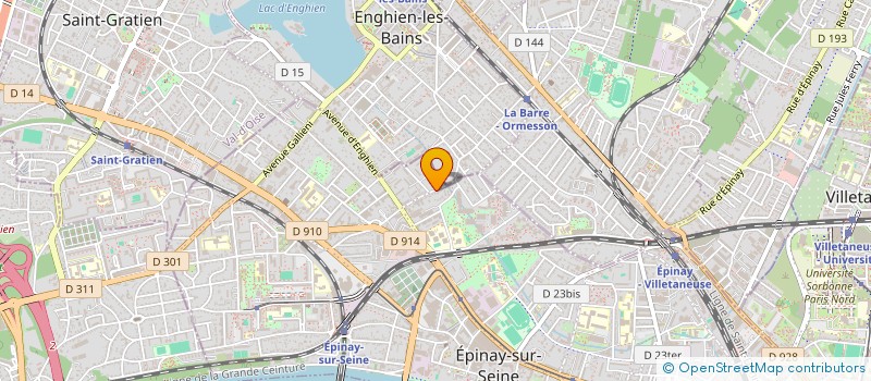 localisation de l'entreprise YAD à EPINAY-SUR-SEINE