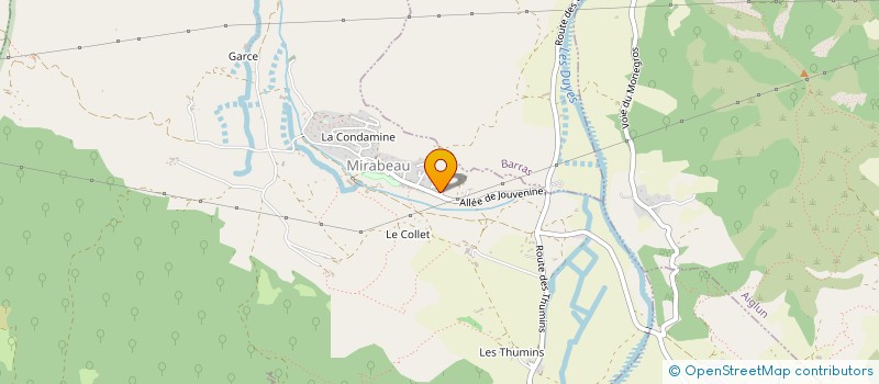 localisation de l'entreprise YAD  MIRABEAU