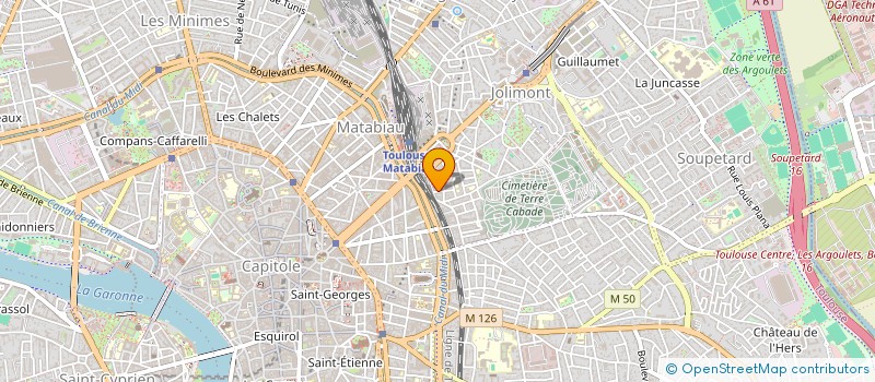 localisation de l'entreprise YAD ALEXANDRE LA MAIN D'ALEXANDRE à TOULOUSE