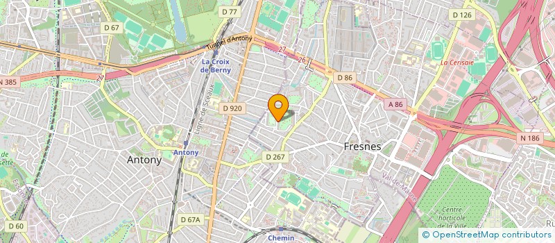 localisation de l'entreprise YADATA  FRESNES