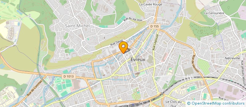 localisation de l'entreprise YADELEC  EVREUX