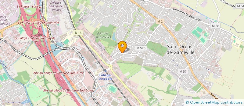 localisation de l'entreprise YADINH  SAINT-ORENS-DE-GAMEVILLE