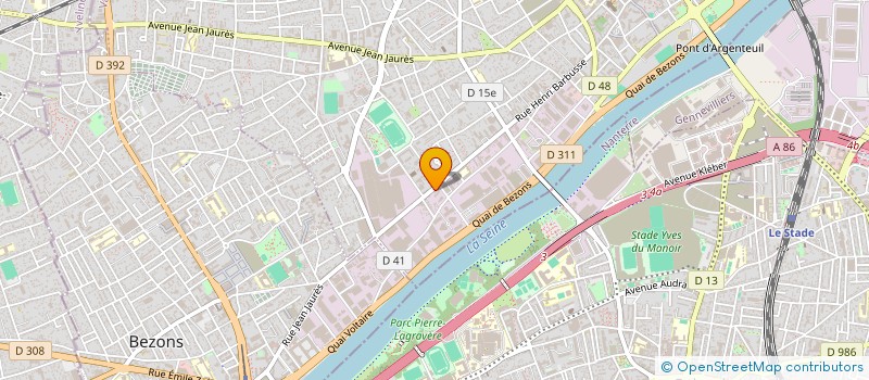 localisation de l'entreprise YADIS à ARGENTEUIL