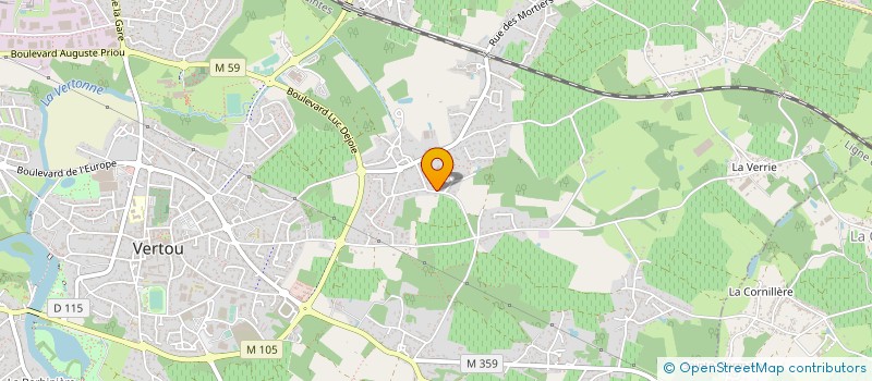 localisation de l'entreprise YADO  VERTOU