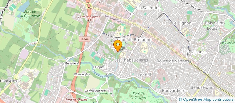 localisation de l'entreprise YADONI LE PETIT ATELIER (YPA)  SAINT-HERBLAIN