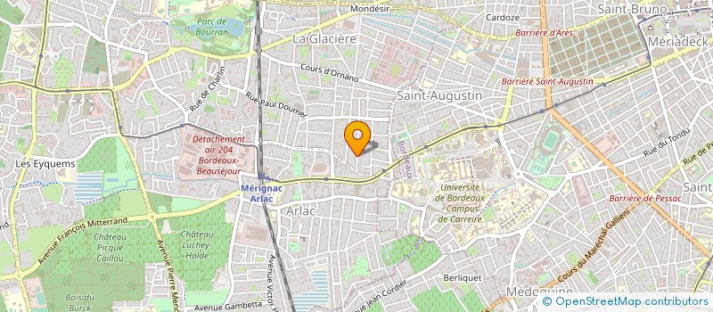 localisation de l'entreprise YADUZEN  MERIGNAC