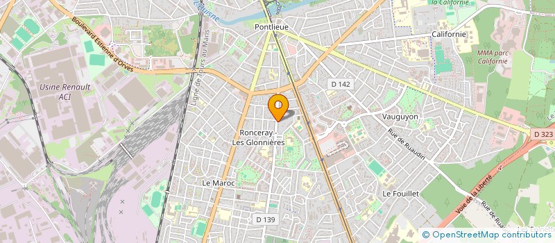 localisation de l'entreprise YADY CONSULTING  LE MANS