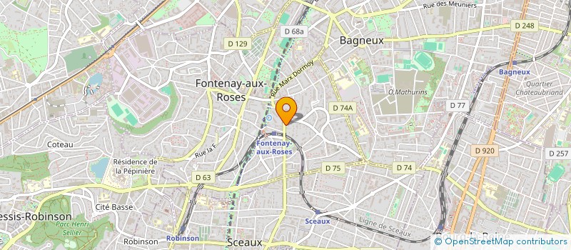 localisation de l'entreprise YAEKO à FONTENAY-AUX-ROSES