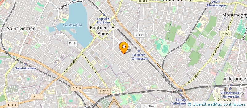 localisation de l'entreprise YAEL DAN HADDAD à ENGHIEN LES BAINS