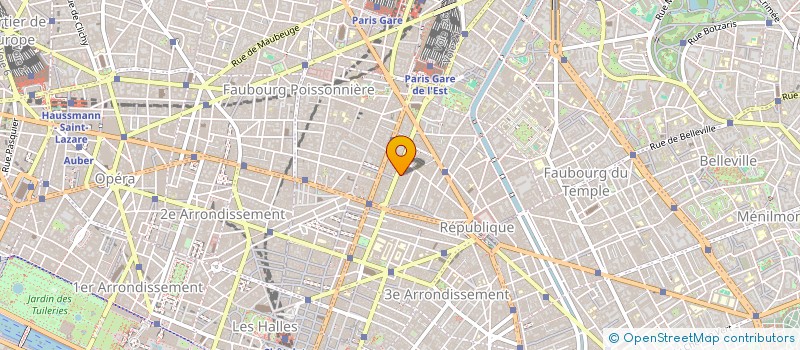 localisation de l'entreprise YAEL REY ET ASSOCIES à PARIS