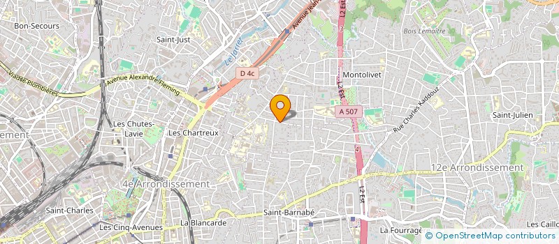 localisation de l'entreprise YAFA à MARSEILLE
