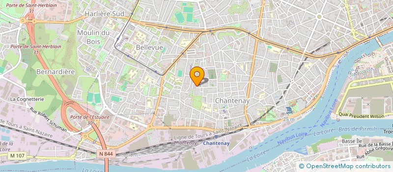 localisation de l'entreprise YAFA GROUPES à NANTES