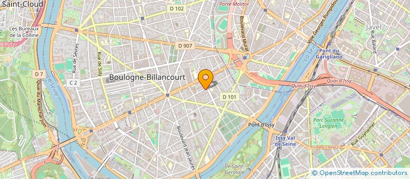 localisation de l'entreprise YAFAPIM à BOULOGNE-BILLANCOURT
