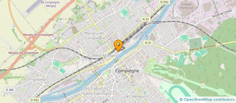 localisation de l'entreprise YAFI AUTHENTIC  COMPIEGNE