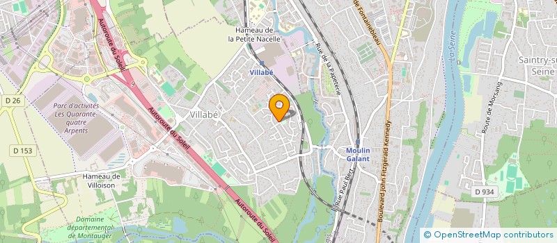 localisation de l'entreprise YAFLO  VILLABE