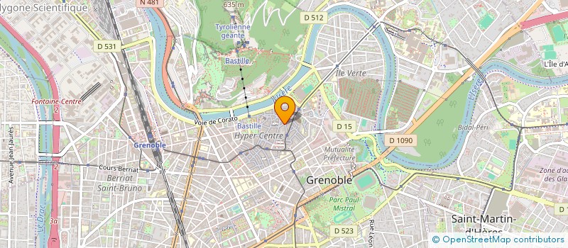 localisation de l'entreprise YAGAN NAHIT KARASLAN MEHMET à GRENOBLE