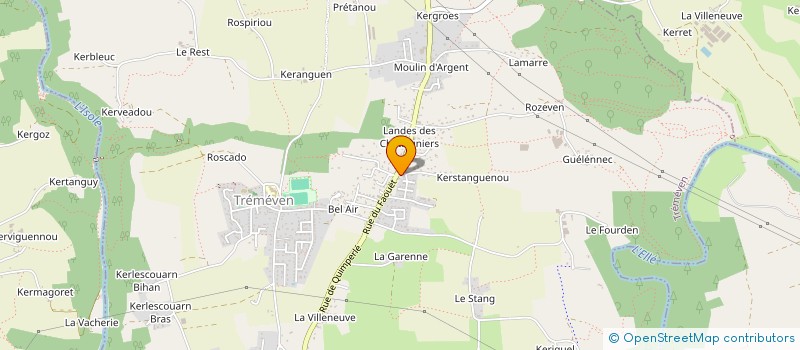 localisation de l'entreprise YAGANO  TREMEVEN