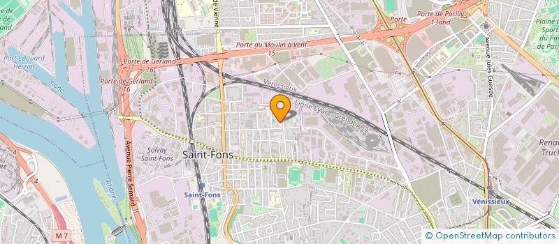 localisation de l'entreprise YAGNA BAT à SAINT-FONS