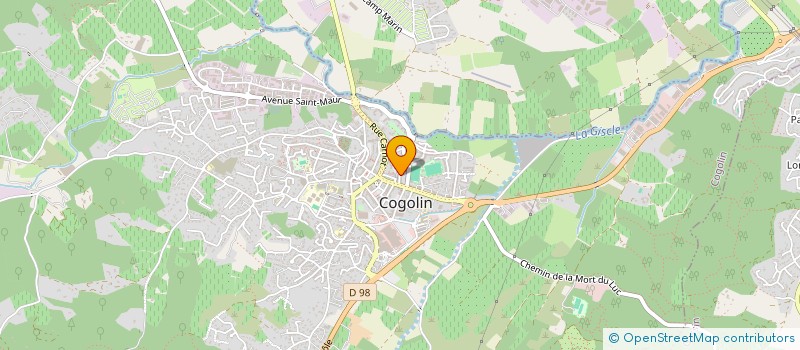 localisation de l'entreprise YAGO à COGOLIN