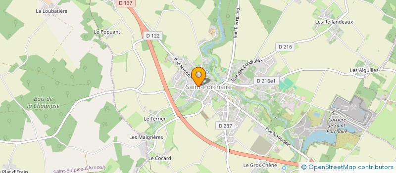 localisation de l'entreprise YAGO BLACKBALL  SAINTE-GEMME