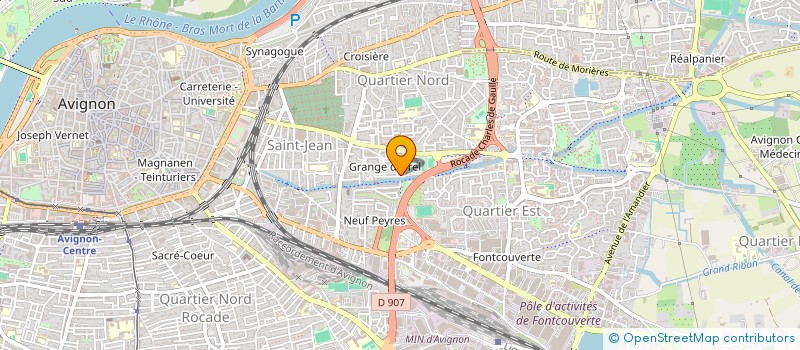 localisation de l'entreprise YAGOBAT  AVIGNON