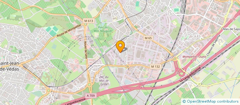localisation de l'entreprise YAGOMOTO à MONTPELLIER