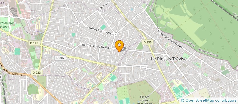 localisation de l'entreprise YAH ELEC à CHAMPIGNY-SUR-MARNE