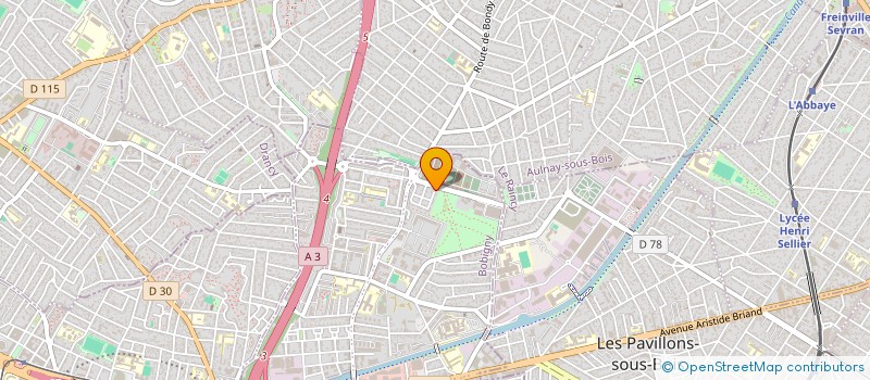 localisation de l'entreprise YAHAD  BONDY